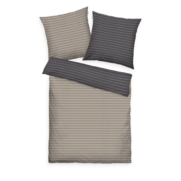 BettwäSche Tom Tailor Satin Lb 135X200 Cm Braun Bettbezug Bettzeug-image