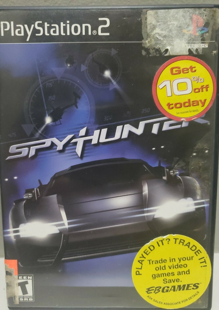 SpyHunter PlayStation 2 PS 2 Classic Video Game Complete with