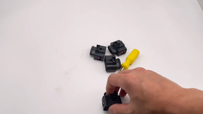 Original VW Stecker Zündspule Flachkontaktgehäuse 4B0973724 Für  