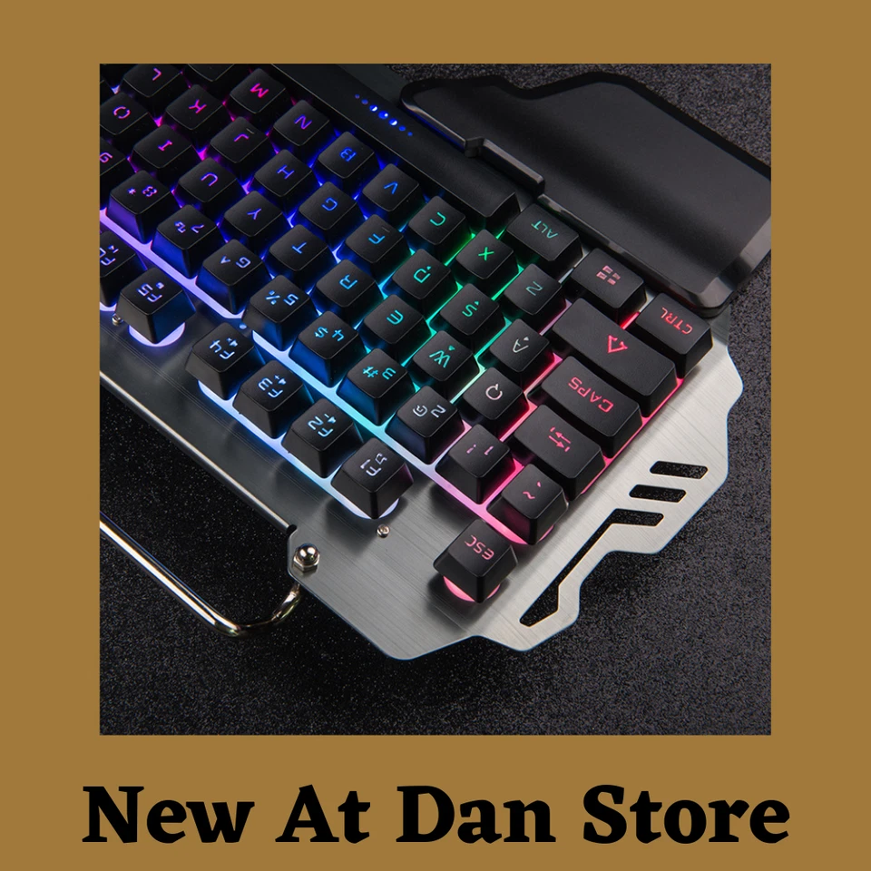 Get the Best of Both Worlds with Metal Gaming and Office Backlit Keyboard - Image 4 of 4