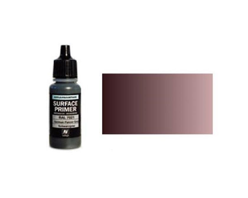VALLEJO PRIMER ACRILICO POLIURETANICO ROTBRAUN RAL.8012  ml.17 Cod.AV70605