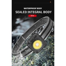 Camping Running Head Lamp Small Lightweight 500MAH COB 250 Lumen Rechargeable