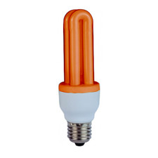 ORANGE / AMBER 11W ES Stick CFL Energy Saving Light Bulb