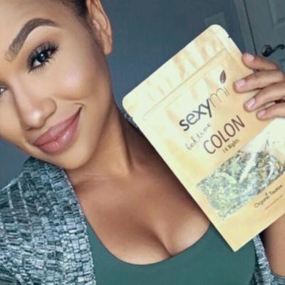 SEXYMI Organic Colon Cleanse Tea Reduce Bloat Sleep Good Weight Loss Detox Tea 