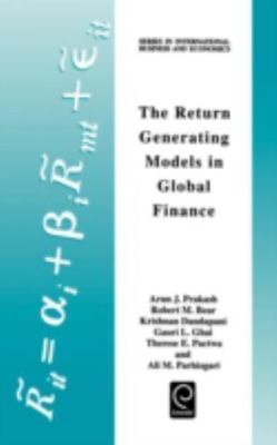 Return Generating Models in Global Finance, Hardcover by Prakash, Arun J. (ED...