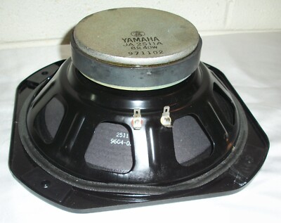 Vintage Yamaha JA-2511A 10” Woofer Speaker from S0110T 8 Ohms 40