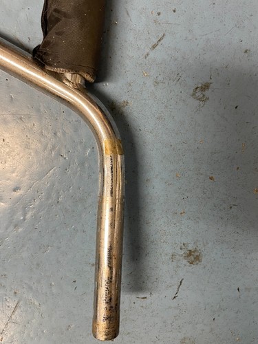 Redline OEM BMX Handlebar 22.2 chromoly 8.5-inch rise retro 25.5 width rare - Picture 5 of 5