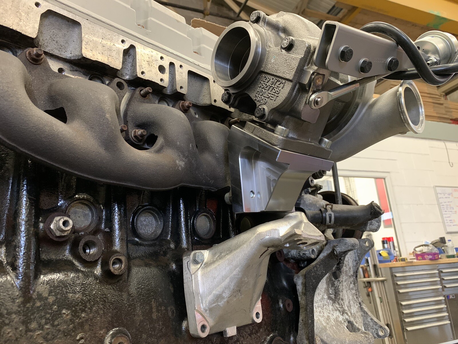 Om606 330bhp Turbo Kit Hx30 Billet Adapter eBay