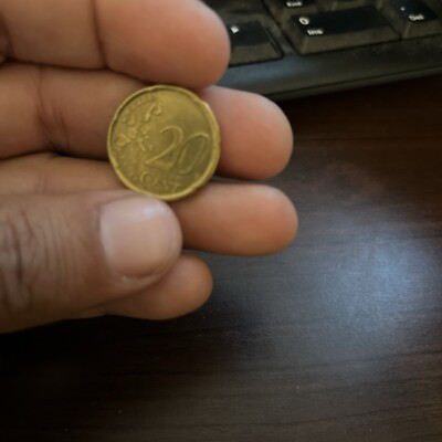 SPAIN ESPANA 20 CENT EURO 1999 COIN CERVANTES