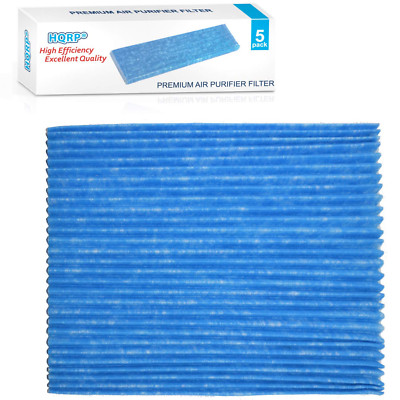 5-Pack HQRP Air Purifier Filter for DAIKIN Purifiers KAC017A4 KAC017A4E KAC006A4