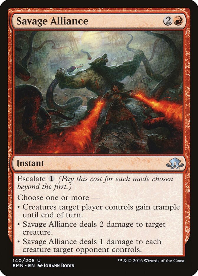 Magic the Gathering (mtg): EMN: Savage Alliance - Foil | eBay