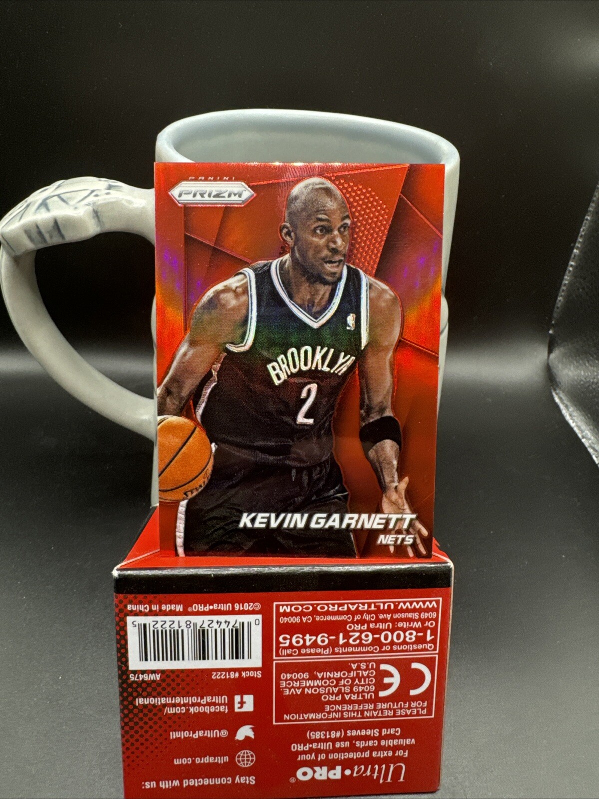 Kevin Garnett 2014-2015 Panini Prizm Red Prizm #/49 Nets