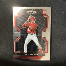 2022 Panini Prizm Cody Wilson #94 Rookie Washington Nationals             17