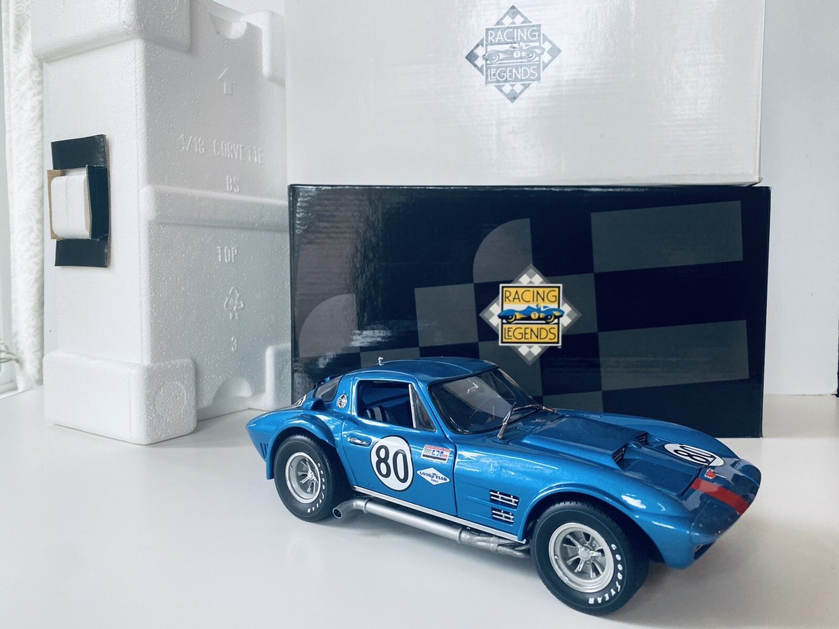 値下 exoto (1/18) コルベット Grand Sports EXOTO 1/18 1963 Corvette GRAND SPORT NASSAU Speed Week #80