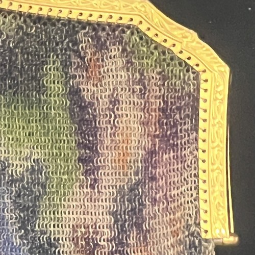 Whiting and Davis Mesh Early Purse Chainmail Flapper Chain Bag Handbag Antique - Picture 22 of 23
