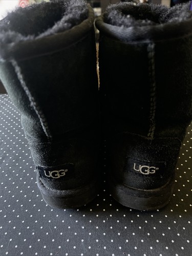 Kids BLACK UGGS short boots size US 3 
