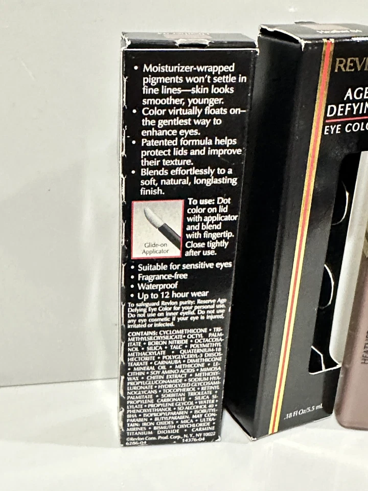 2 REVLON Age Defying Eye Color Heather 04 0.18oz 12 Hour/Water Proof Not Sealed - Image 3 of 3