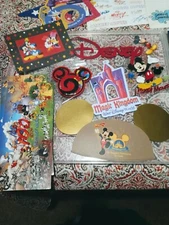  Lot Of Disney Parks Scrapbooking Materials With A Disney Memories Book