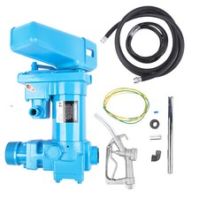 15GPM 12V Fuel Transfer Pump DC Gasoline with Nozzle Kit for Gas Diesel Kerosene