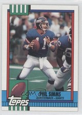 1990 Topps With Disclaimer Phil Simms #51 fm0