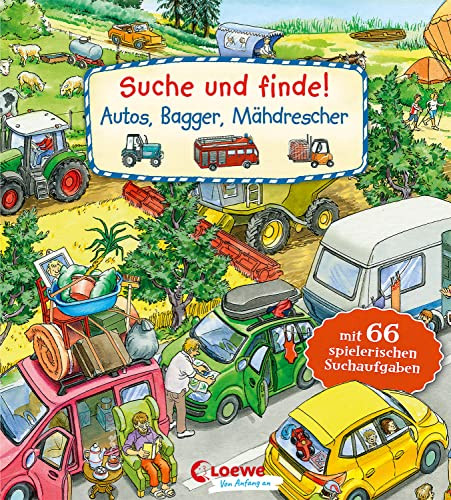 Loewe Meine all Suche und finde! - Autos, Bagger, Mähdrescher (Copertina rigida)