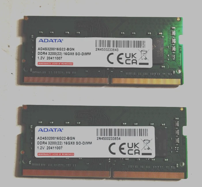 ADATA DDR4 SDRAM Memory (RAM) 2 Modules for sale | eBay
