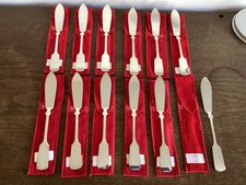 Robbe & Berking - Fischmesser Alt Spaten - 925 er Silber