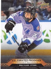 2024-25 Tim Hortons Rookie Retrospective Celebrated Prodigies #CP14 Emily Clark