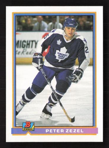 1991 Bowman Peter Zezel #164 card