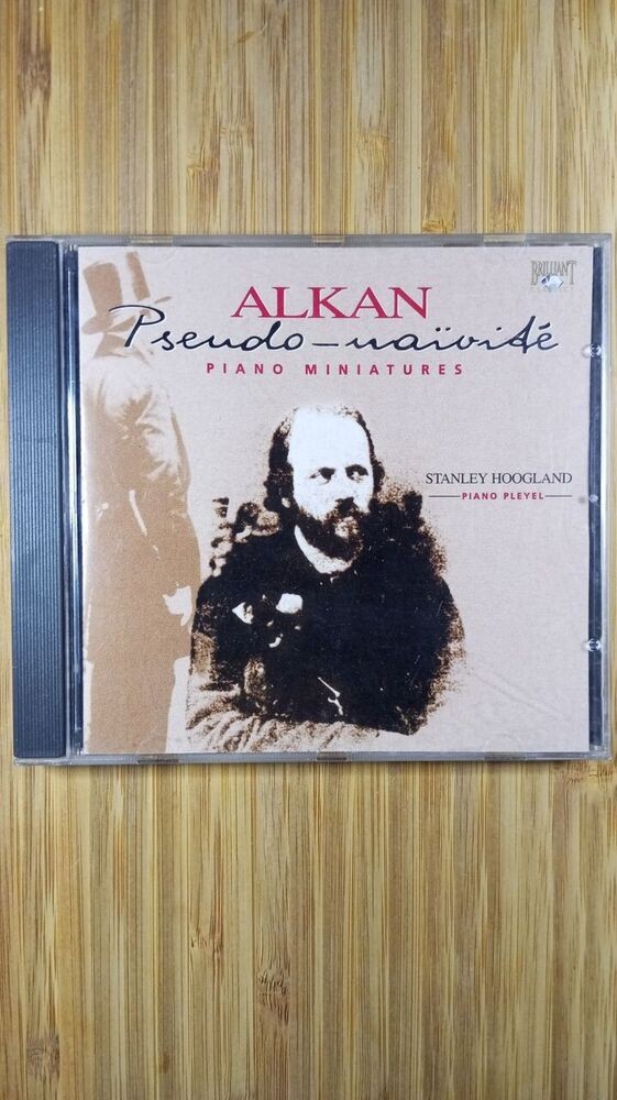 Alkan: Piano Miniatures Hoogland STANLEY Alkan Charles Valentines Good Condition