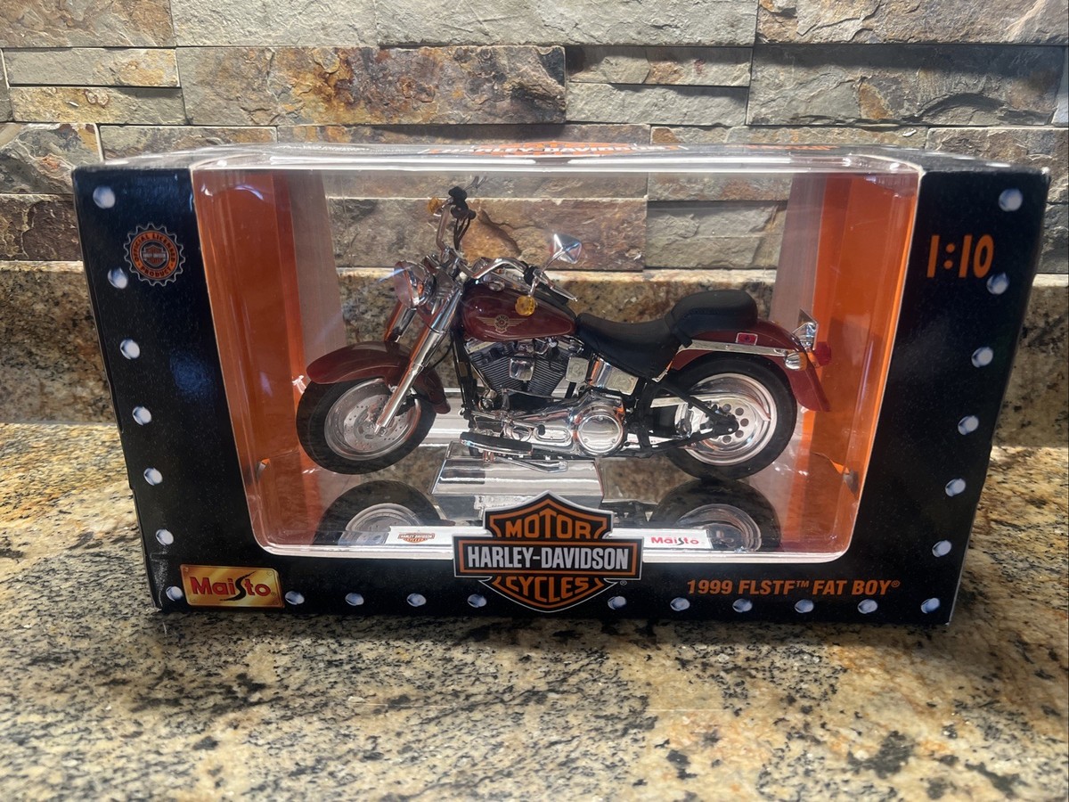 Harley Davidson 1999 FLSTF Fat Boy By Maisto Collector Edition 1