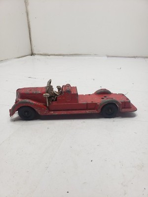 HUBLEY KIDDIE TOY #473  Die Cast Metal Fire Engine Truck USA Original Paint