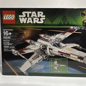 LEGO Star Wars Red Five X-wing Starfighter 10240 Complete Set 1559 pcs UCS