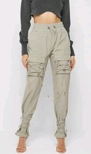 MANIERE DE VOIR BUNGEE CARGO PANTS LADIES SIZE UK 10/US 6  
