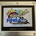 Pokemon Pinball: Ruby & Sapphire Nintendo Game Boy Advance Cartridge Only GBA