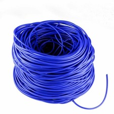 For 20 Feet 1/8" 3MM 4MM 5MM 6MM Silicone Vacuum Black Hose Pipe Tube - BLUE