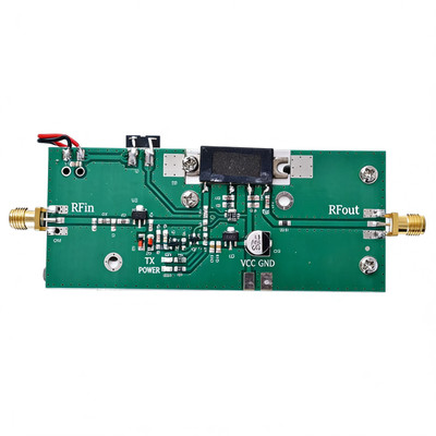 new 433MHZ 350-480MHZ 13W UHF RF Radio Power Amplifier AMP DMR + heatsink