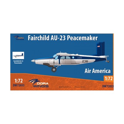 Dora Wings Historical Model 1:72 Fairchild AU-23 Peacemaker New
