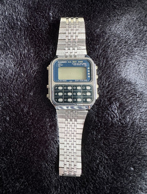 Casio CA-901 Vintage Calculator Watch Japan Original FOR REPAIR / PARTS