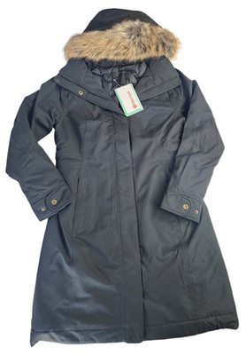 Marmot Womens Chelsea Down Coat JET BLACK Size SMALL $380 Msrp