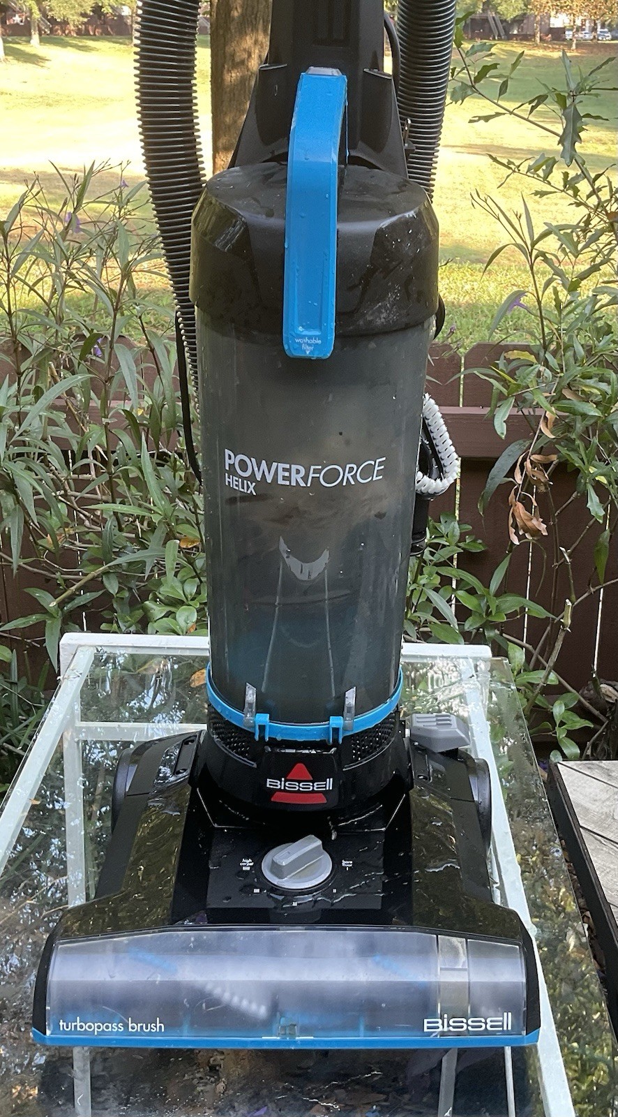 Bissell Powerforce Helix Bagless Upright Vacuum 3313 Washable Filter, Blue