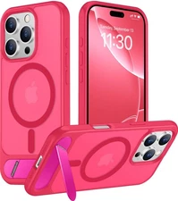 Temdan Magnetic Compatible with iPhone 16 Pro Max Case, Built-in Invisible Ki...