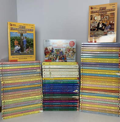 Vtg Baby-Sitters Club Huge Lot 78 PB + Postcard Book Ann M Martin