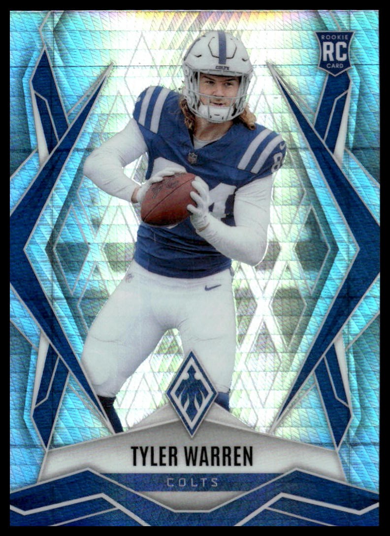 2025 Panini Phoenix #185 Tyler Warren Phoenix Prizm #/149