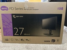 BenQ PD2700Q 27 Inch 1440p QHD Monitor for Graphic Design IPS 100 Black