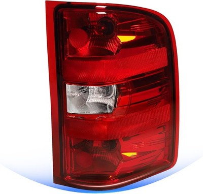 Tail Lights Compatible with 2007-2013 Chevy Silverado 1500 2500HD 3500HD Red 