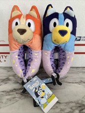 Bluey Toddler Girl Glow in The Dark Slipper  Size 9-10
