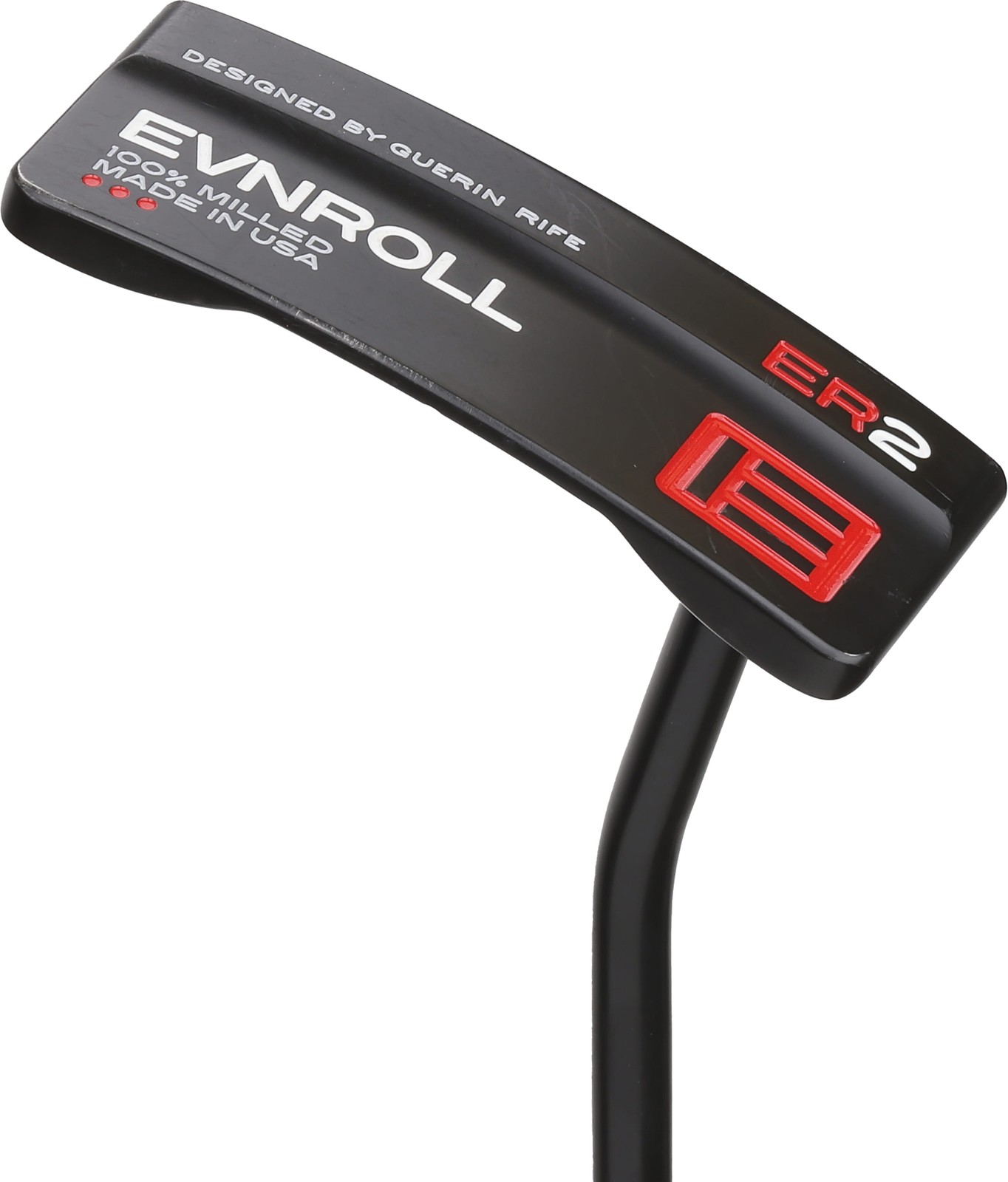 Evnroll ER2 MidBlade Black TourTac Putter 33 Inches Excellent