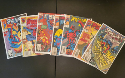 Spider-Man 2099 Lot of 7 issues #2 (1992) Marvel Comics 3,5,9,10,15,27 NM