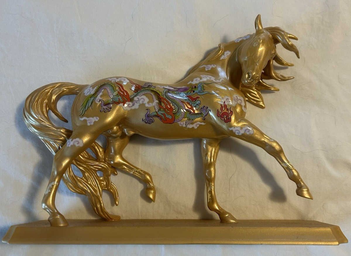Breyer Fine Porcelain Model Horse 2012 YEAR OF THE DRAGON #1444